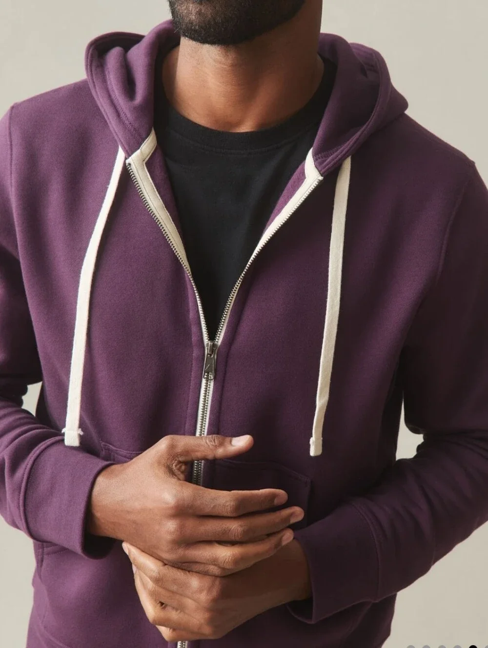 NWOT American Giant Men's Midweight Full Zip Size M